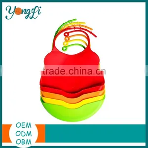 Easy To Wash Silicone Food Grade Baby Bib Carters thumbnail-4