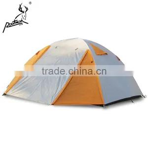 Aluminium Pole Two Layer 2 Person Camping Tent thumbnail-1