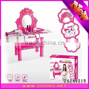 Dresser With Mirror and Lights thumbnail-1