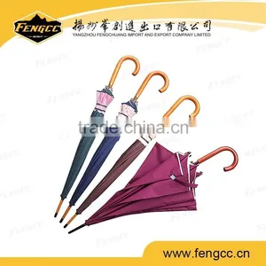 Hot Sale Custom Wooden Print Umbrella thumbnail-1