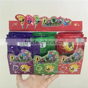 Popping+Lollipop Mixed Flavors Big Foot Pop Candy With Lollipop 13g thumbnail-1