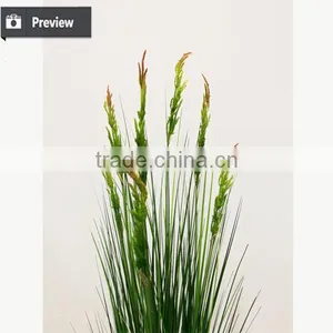 110 / 140 / 170cm Dongguan Artificial Grass Potted Onion Grass With Wheat Spray for Indoor Decoration thumbnail-2