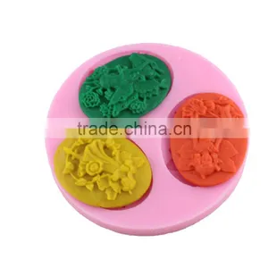 Fondant Chocolate Mold Silicone Arts Tool Caidie Female Angel DIY Silicone Cake Decoration Tools 1688 Agent thumbnail-2