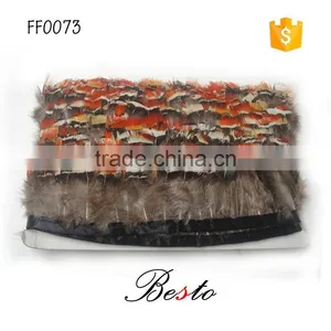 New Desigh Duck Feather Chandelle Feather Trimming Fringe thumbnail-1
