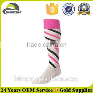 Colorful Football Sock, Striped Basketball Sock, Custom Rugby Sock thumbnail-5