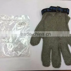 FRANCE WHITING DAVIS STAINLESS STEEL MESH SAFETY GLOVES thumbnail-1