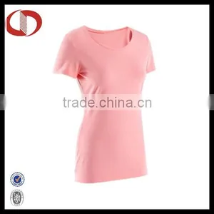 Womens Plain Dyed Short Sleeve t Shirt thumbnail-1