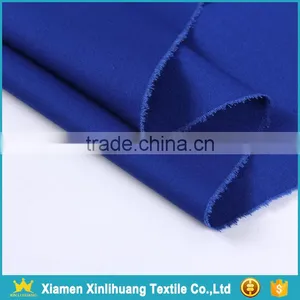 China Supplier Royal Blue Heavy 100 Cotton Twill Fabric for Garment thumbnail-2