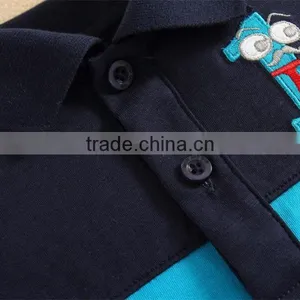 2015 New Arrival Summer Design Ready for Sell Fshion Short-sleeve Polo T-shirt thumbnail-3
