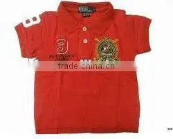 High Quality Yarn Dyed Kids Polo Shirt With Embroidery thumbnail-1