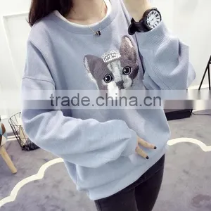 Popular Latest Design High Quality Crewneck Sweatshirt thumbnail-1