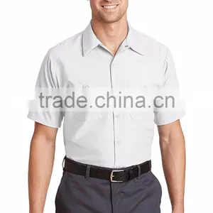 Best Selling Products Junyunchang Brand Smooth Short Sleeve Workwear Clothing Made in China thumbnail-4