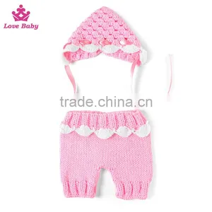 Hot Newborn Baby Boys Knitted Crochet Costume Photo Photography Prop Outfits LBP20160218-29 thumbnail-1
