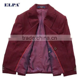 ELPA 2016 Fashion NXB0058 Hot Sale Three Pieces Red Plaid Kids Suits Clothes for Wedding thumbnail-5
