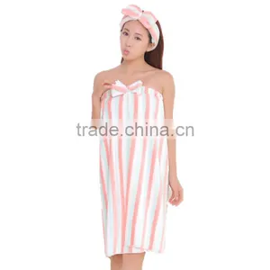 Lovely Bow Beautiful 9color Choice Fashion With Headbands Set Made in China Comfortable Bath Towel thumbnail-4