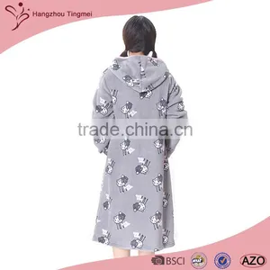 Women Winter Zipped Pajama Wholesale thumbnail-3