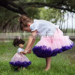 Best-selling Baby Skirt Chiffon Table Skirt Newborn Ruffled Table Skirt Girls Super Fluffy Pettiskirt thumbnail-6