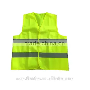 Wholesale Fluorescent Yellow Reflective Breathable Work Shirts thumbnail-4