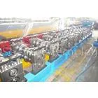 CNC Guardrail Beam Rolling Forming Machine 45 Tims/min For Crash Barrier thumbnail-1
