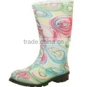 Selling Well Kids's Rubber Rain Boot,Different Sizes,patterns Are Available Kids's Rubber Rain Boot thumbnail-1
