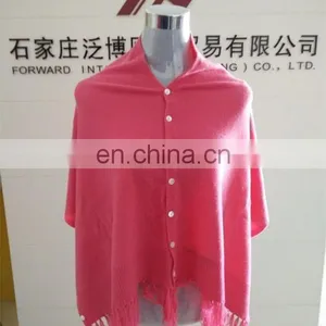 Cheap Price Wholesale Cashmere Poncho, 100% Mongolia Cashmere From China thumbnail-5