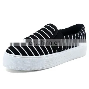 Wholesale Leisure Shoes Canvas High Heel Sneakers thumbnail-5