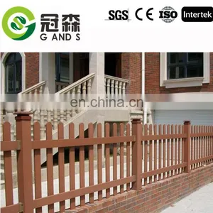 2017 Outdoor An-ti Termites Waterproof Decorative Garden Wpc Fence Composite Railing thumbnail-2