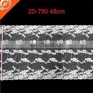 2014 Fancy Classic China Embroidered Lace Trimmings for Dress Flower Pattern thumbnail-1