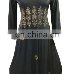 2017 Heavy Diamond Stone Work Embroidery Abaya Burqas / Latest Casual Islamic Wear Burkha (dubai Abaya) thumbnail-4