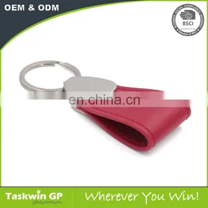 2017 China Factory Modern ODM/OEM Leather Metal Keychain thumbnail-4