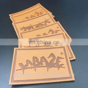 Fashion Design Leather Patch Labels for Men Jacket thumbnail-1
