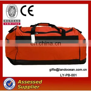 Duffel Bag With Mesh Pocket thumbnail-1