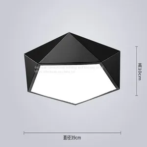 Geometric LED Ceiling Light thumbnail-2