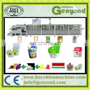 Fruit Juice Stand Up Pouch Packing Machine, Sauce Doypack Packing Machine thumbnail-3