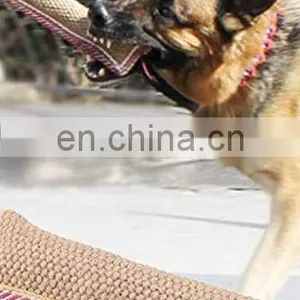 Linen Bite Bar Dog Bite Pillow Dog Training Stick Agility Dog Professional Training Tool thumbnail-1