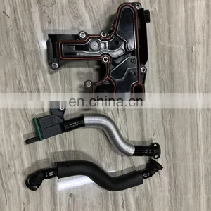 Oil Separator Crankcase Breather Vent Valve & Hose Pipe For Audi VW Beetle Jetta Passat OEM 06H103495B, 06H103495 thumbnail-1