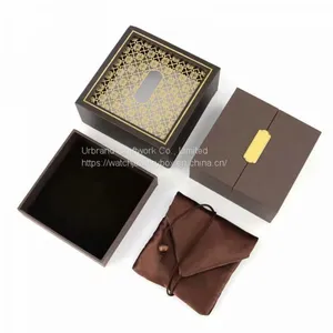Factory Direct Hollow Retro Ring Earrings Bracelet Necklace Packaging Box Gift Box Jewelry Box thumbnail-1