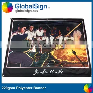 Advertising Knitted Polyester Banners With Pockets thumbnail-5