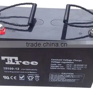 Good Quality Lead Acid Battery in 12V KW12-100AH Storage Battery, 100AH Volta Battery for Emergency Light thumbnail-1
