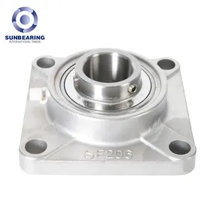SF206 Stainless Steel Pillow Block Bearing With Stainless Steel Housing SUN BEARING thumbnail-1