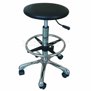 Lift Bar Chair Laboratory Bench Factory Dust Free Workshop Assembly Line Rotating Antistatic Chair thumbnail-4