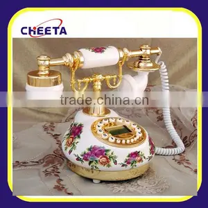 New Products Ceramic Material Fashion Antique Telephone thumbnail-1