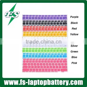 12 Colors Silicone Keyboard Skin Protector For Apple Macbook Pro Air Retina 13"15"17" thumbnail-1