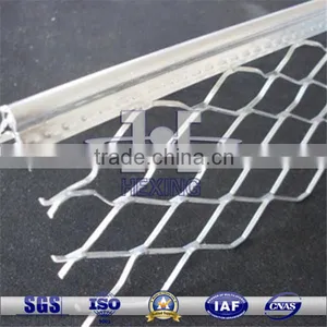 Galvanized Expanded Corner Bead With Mesh thumbnail-1