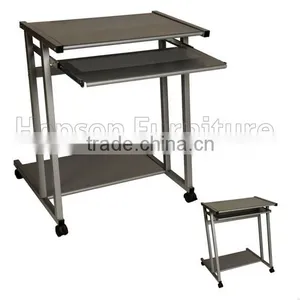Oupusen Knock Down Metal Office Computer Desk thumbnail-2