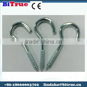 High Quality Zinc Plated Steel Eye Bolt Wood Screw thumbnail-1