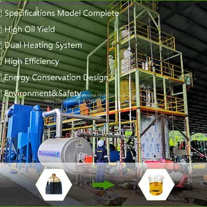Used Engine Oils Recycling Waste Used Car Engines Oil Distillation To Diesel Recycling Refining Machine thumbnail-2