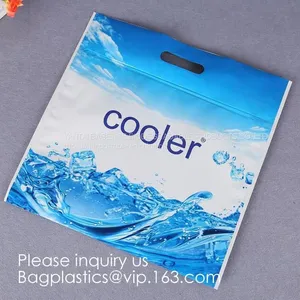 Polyester Wholesale Insulated Ice Wine Collapsible Ice Cream Lined Dry Lunch Aluminum Thermal Cooler Bag, Bagease thumbnail-4