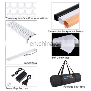 Newest Photography 80cm Photo Box Photo Studio Assembled Shooting Box Professional LED Soft Light Cube thumbnail-5