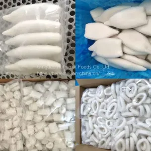 Factory Direct Price High Quality Frozen Squid Tube & Rings Frozen Seafood thumbnail-4